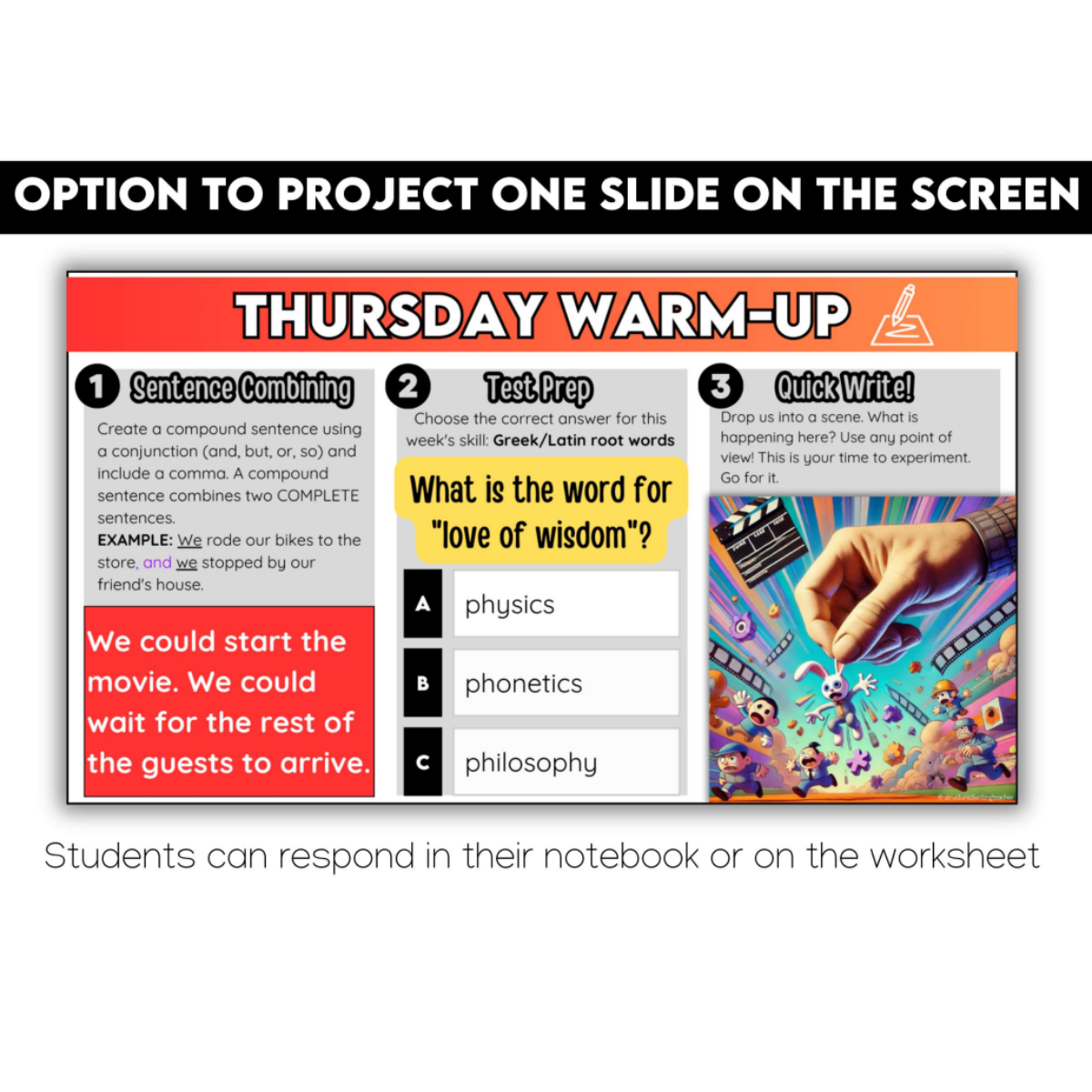 6th Grade Daily ELA Grammar Warm-ups