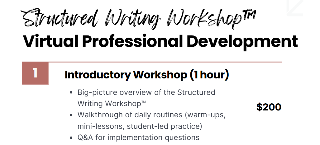 1-Hour Professional Development Presentation
