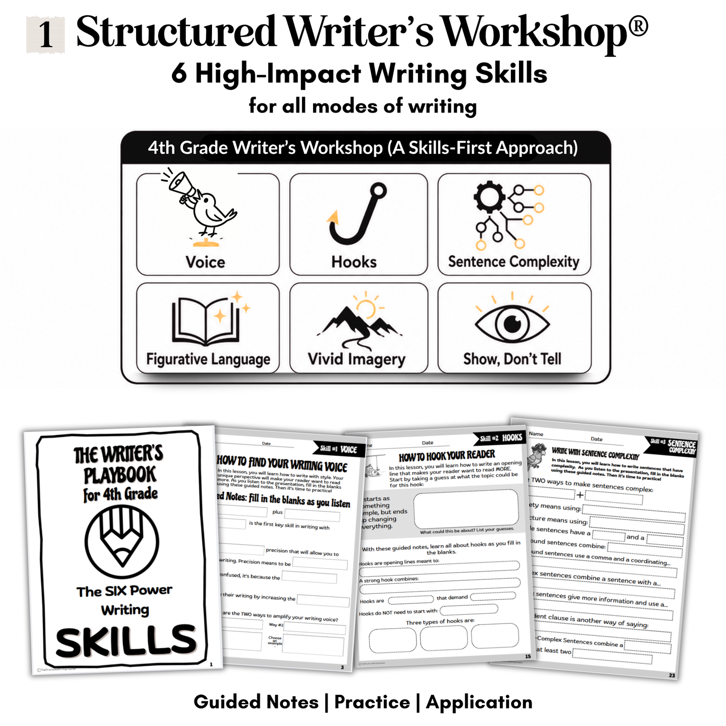 4th Grade Writing & Grammar Full Year Curriculum