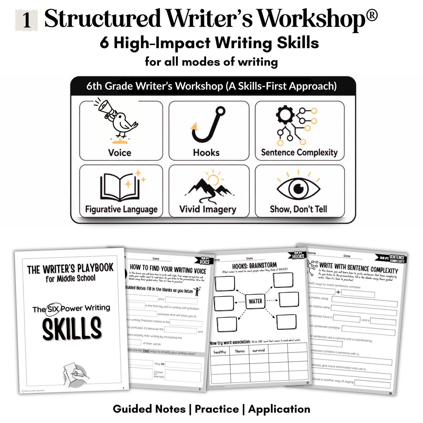 6th Grade Writing & Grammar Full Year Curriculum