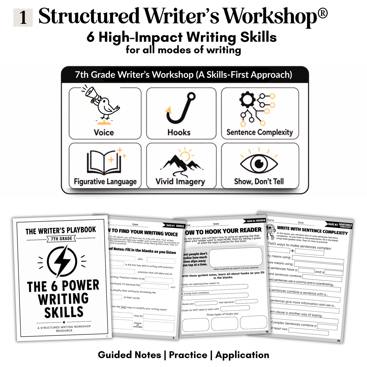 7th Grade Writing & Grammar Full Year Curriculum