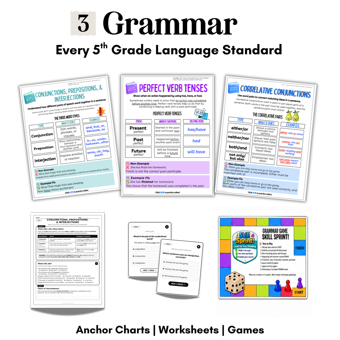 5th Grade Writing & Grammar Full Year Curriculum