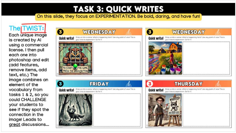 5th Grade Daily ELA Grammar Warm-ups